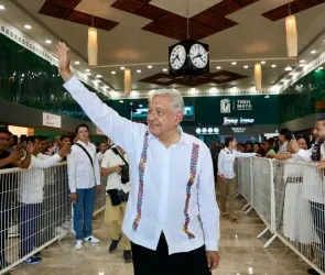 Así fue el último acto público de AMLO como presidente