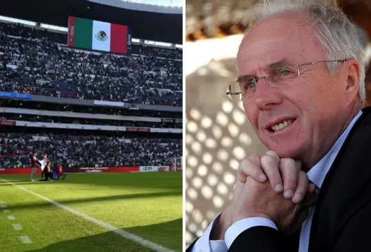 Sven-Goran Eriksson dirigió a México en 2008.  Sven-Goran Eriksson dirigió a México en 2008.