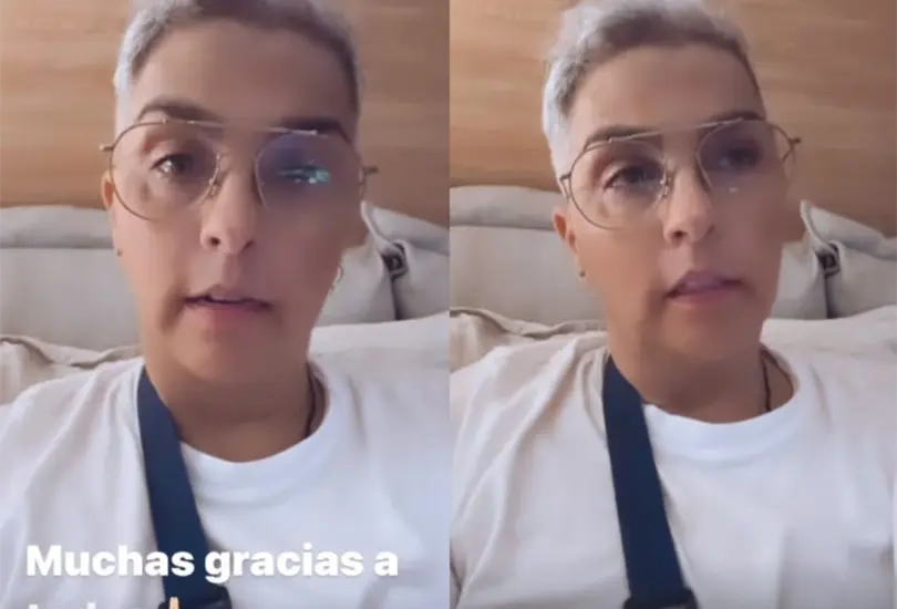 La cantante comparti&oacute; lo ocurrido en sus redes sociales. 