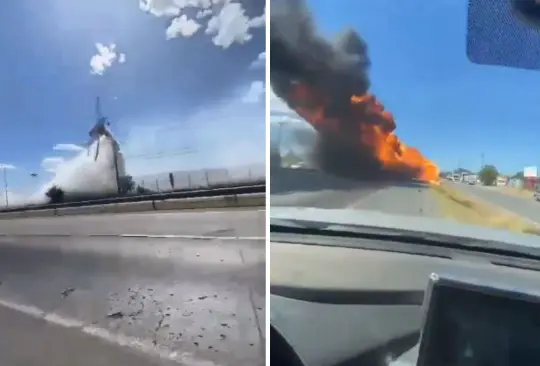 Avioneta se desploma e incendia. Avioneta se desploma e incendia.