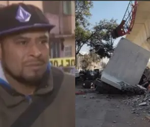 ´Por poquito me cae a mí´: Sobreviviente narra el terror vivido tras el colapso de dovela del Tren Interurbano