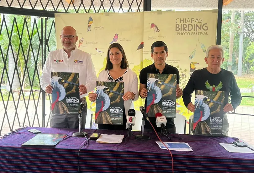 Chiapas Birding and Photo Festival 2024: ¡Prepárate para volar en el evento de aviturismo más grande de México! Chiapas Birding and Photo Festival 2024: ¡Prepárate para volar en el evento de aviturismo más grande de México!
