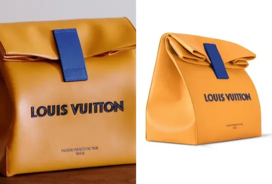 Bolsa para sándwich de Louis Vuitton. 