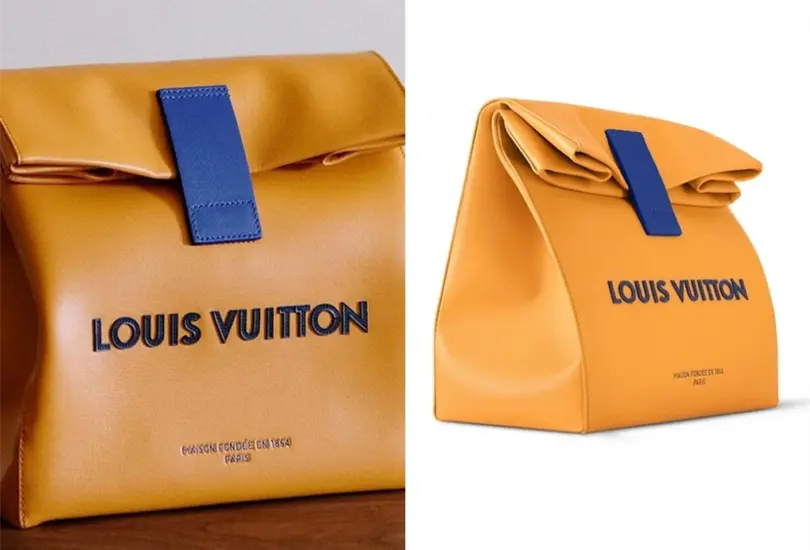 Bolsa para s&aacute;ndwich de Louis Vuitton. 