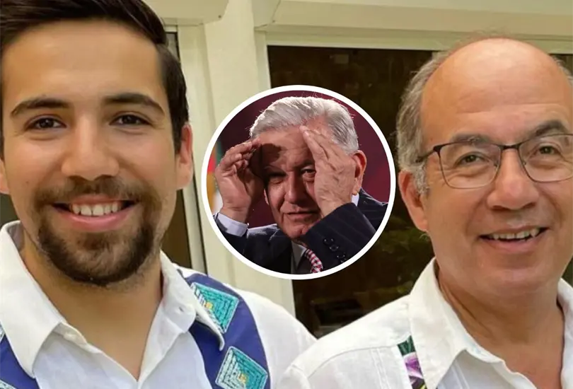 Regañan al hijo de Felipe Calderón por AMLO. Regañan al hijo de Felipe Calderón por AMLO.