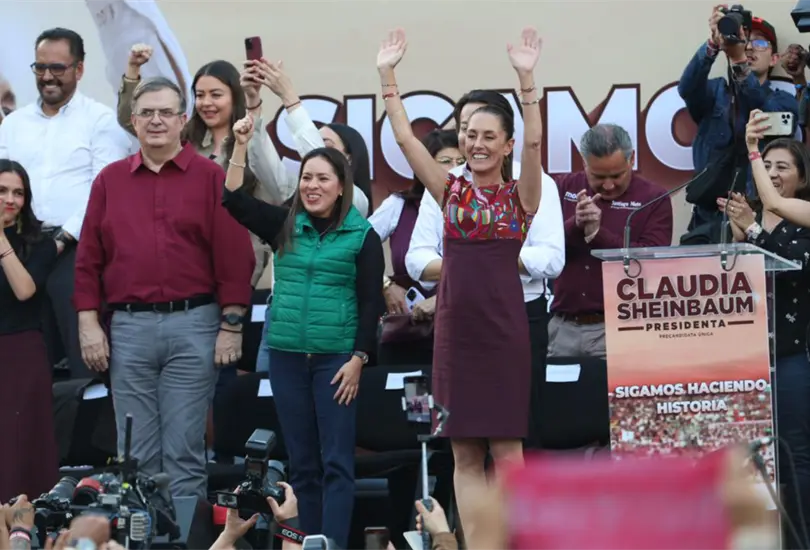 Aqu&iacute; todo lo que debes conocer del cierre de precampa&ntilde;a de Claudia Sheinbaum en la CDMX 