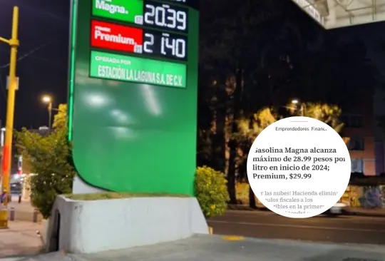 Los precios de la gasolina se encuentran en la app litro x litro.