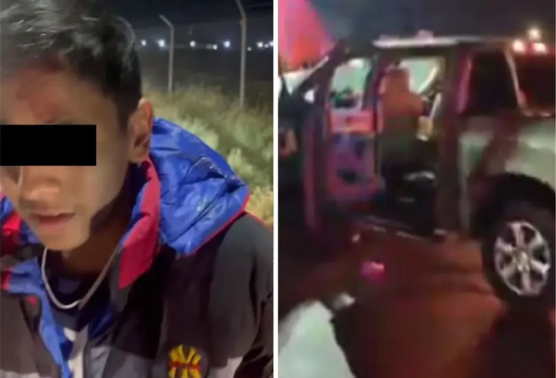 Aficionado de Rayados relata cómo los atropellaron. Aficionado de Rayados relata cómo los atropellaron.