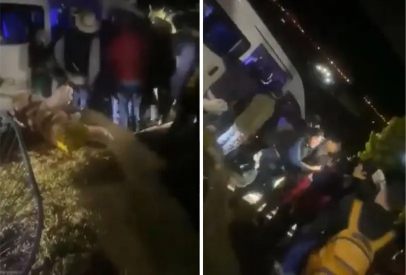 Locatarios golpean a turistas en La Marquesa. 