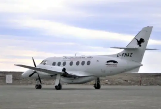 Avión se estrella en Canadá. 