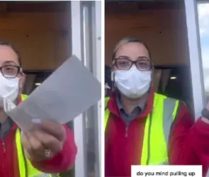 Trabajadoras de McDonalds le devuelven su dinero a clienta grosera y la corren del lugar