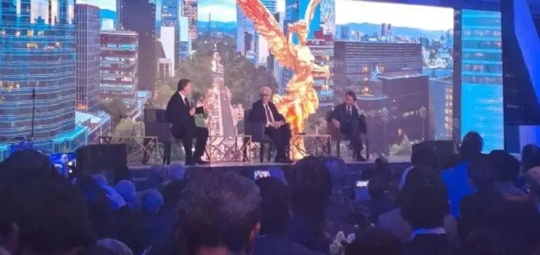 Así luce ahora Ernesto Zedillo a los 77 años. Foto: X (alvaro_delgado).