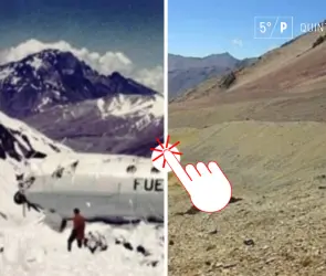 "La sociedad de la nieve": el impactante ANTES y DESPUÉS del lugar del accidente, muestra del trágico deshielo en los Andes