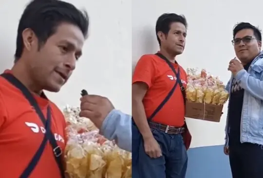 El hombre no quiso revelar su nombre para el titoker. El hombre no quiso revelar su nombre para el titoker.