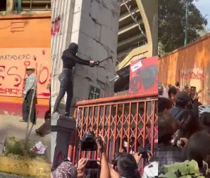 Manifestaciones en contra del regreso de las corridas de toros en la Plaza México generan caos