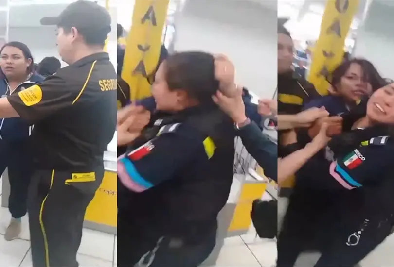 #LadyCoppel se va a los golpes con una policía y se vuelve viral |VIDEO #LadyCoppel se va a los golpes con una policía y se vuelve viral |VIDEO