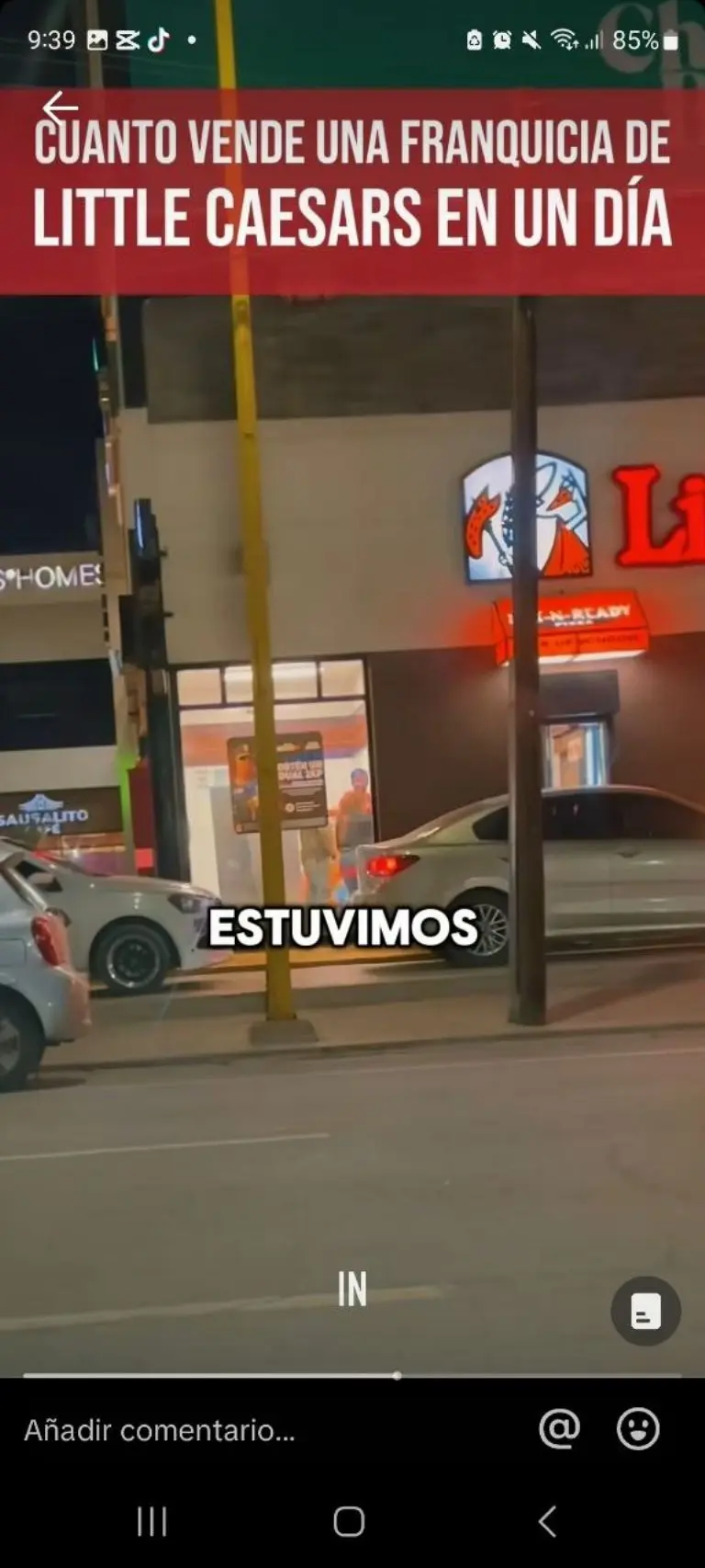 Usuario revela supuestas ganancias de Little Caesars - Tomada de video