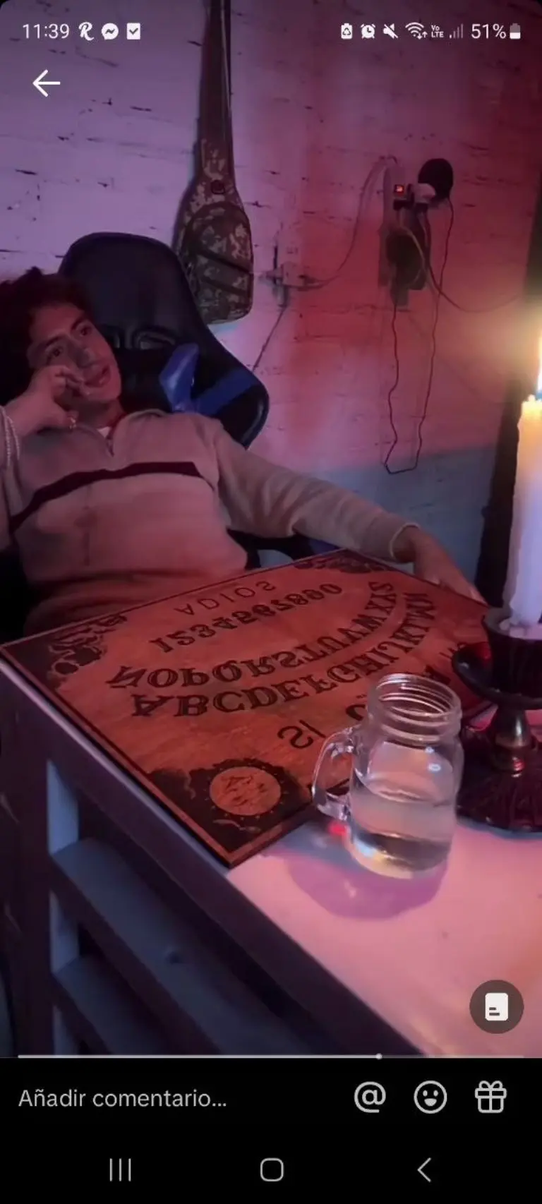 Joven juega ouija durante cinco días seguidos y así fue su aterradora experiencia - Tomada de video