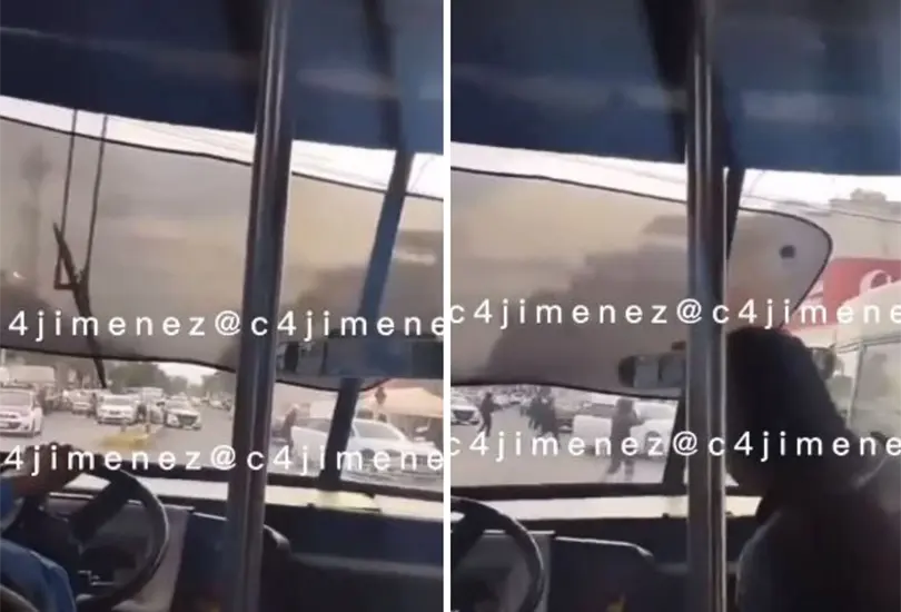 As&iacute; fue la balacera en tianguis de Iztacalco. 