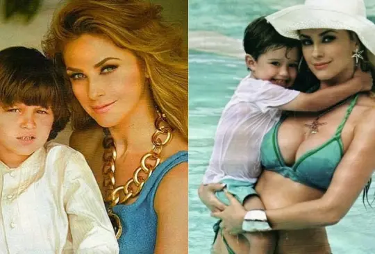 Luis Miguel y Aracely Arámbula: Filtran foto de sus hijos, Miguel y Daniel