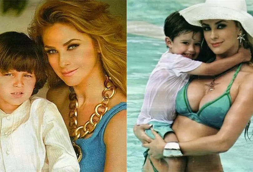 Luis Miguel y Aracely Ar&aacute;mbula: Filtran foto de sus hijos, Miguel y Daniel