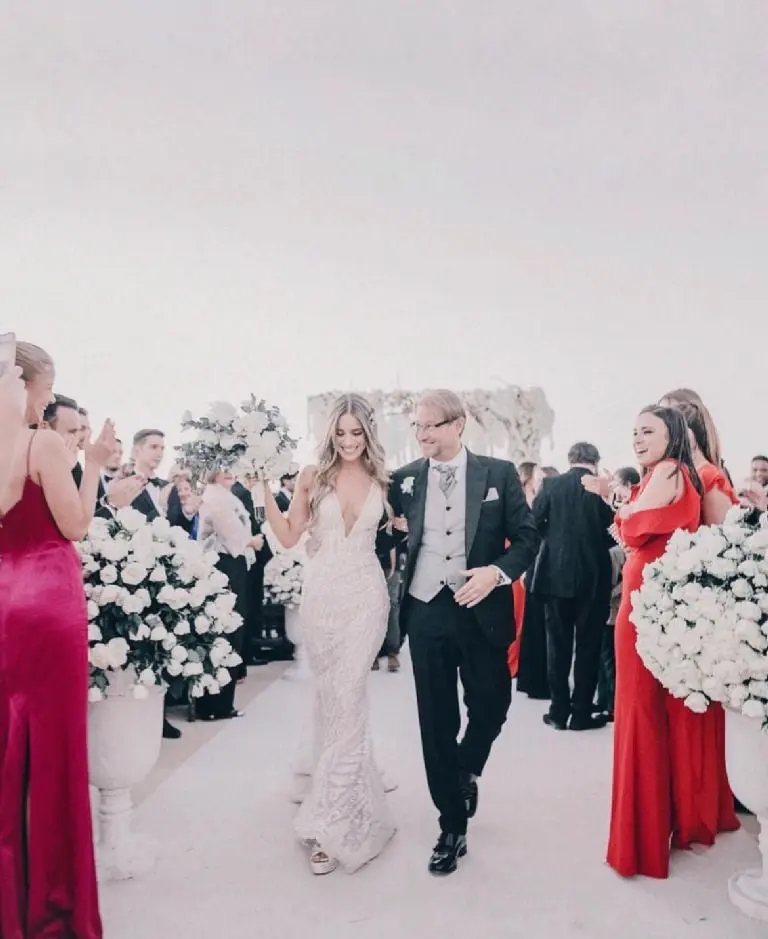 El día de su boda Créditos: IG