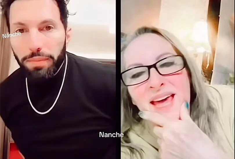 Poncho de Nigris y su madre discuten en p&uacute;blico: ella llama marrano a su nieto | VIDEO
