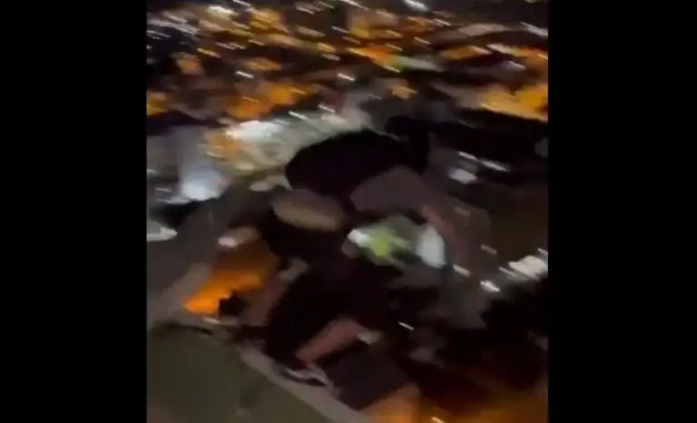 Todo quedó captado en video. Foto: especial.
