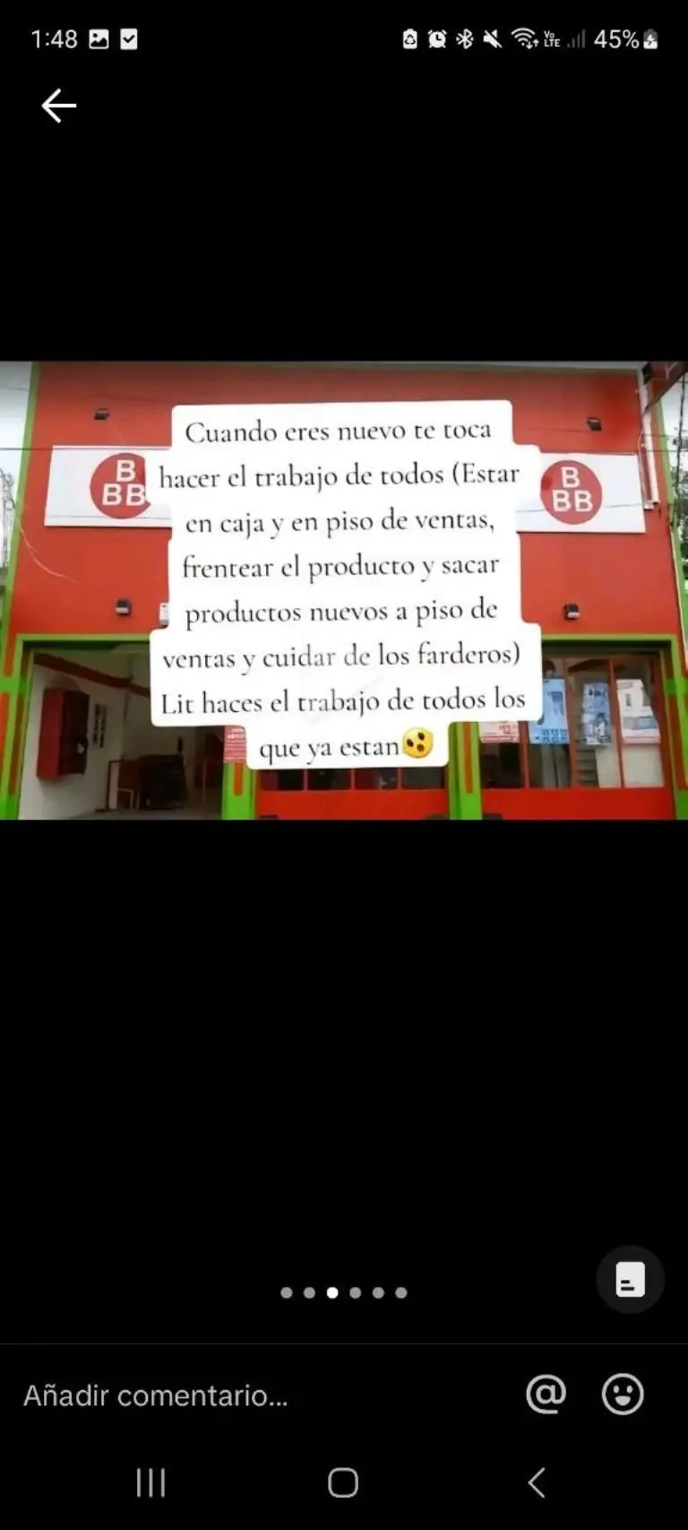 Joven revela las razones para 'no trabajar' en las Tiendas 3B - Tomada de video