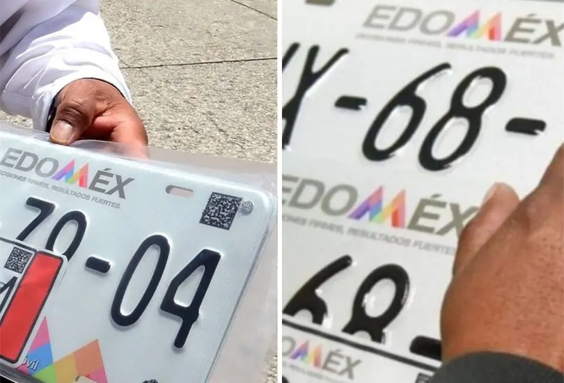 &iquest;Qui&eacute;nes hacen cambio de placas en Edomex 2024? 