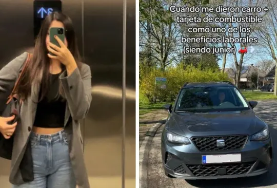 Joven latina presume trabajo en Bélgica