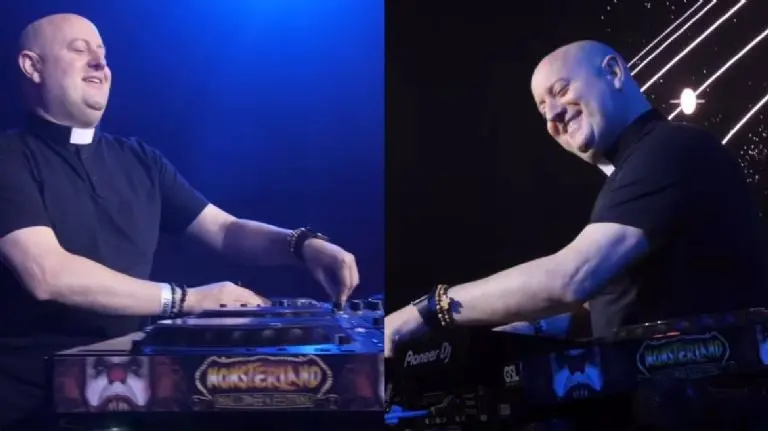 Sacerdote y DJ se vuelve viral al dar misa con un set religioso en la Jornada Mundial de la Juventud Créditos: IG