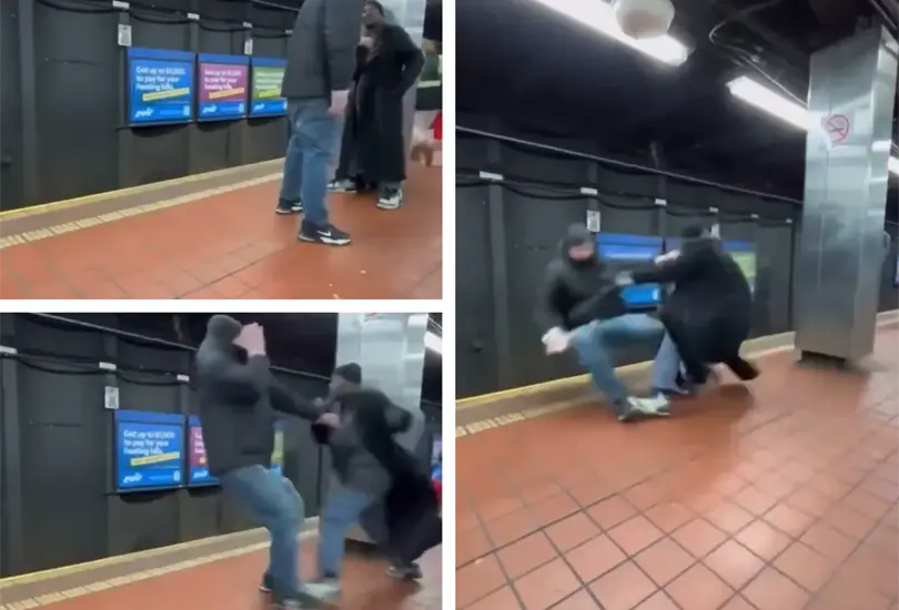 Un hombre muere arrollado por el Metro al caer a las v&iacute;as en un ri&ntilde;a.