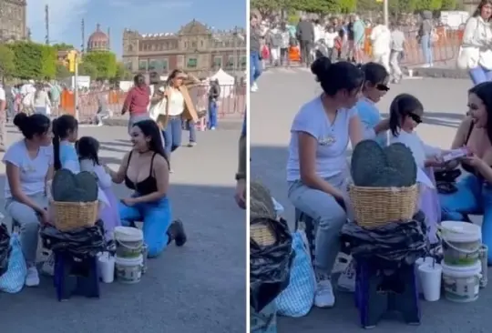 La creadora de contenido ayud&oacute; a los Reyes Magos a repartir juguetes en la CDMX. 