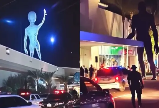 ¿Invasión alienígena? La policía desmiente teorías tras incidente en un centro comercial ¿Invasión alienígena? La policía desmiente teorías tras incidente en un centro comercial