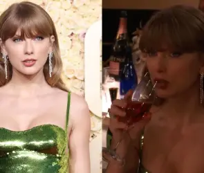La inc&oacute;moda broma en los Globos de Oro sobre Taylor Swift y Travis Kelce que desat&oacute; la reacci&oacute;n de la cantante