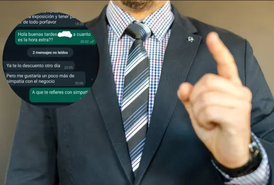 Empleado pregunta a su jefe si pagará las horas extras y respuesta causa indignación en redes