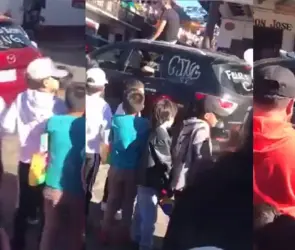 Video indignante: CJNG reparte juguetes por el Día de Reyes a plena luz del día