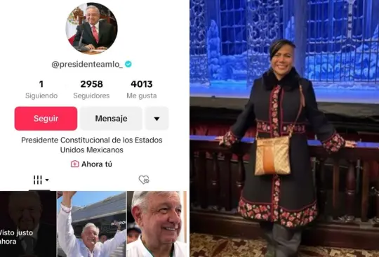 La cuenta oficial de AMLO en TkTok. La cuenta oficial de AMLO en TkTok.