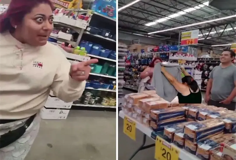 Bautizan a mujer como Lady Aurrerá tras zafarrancho en tienda. Bautizan a mujer como Lady Aurrerá tras zafarrancho en tienda.