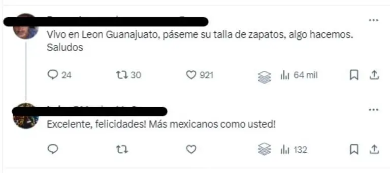 En X los usuarios de redes sociales ofrecen su apoyo a 'El Chikilín'.