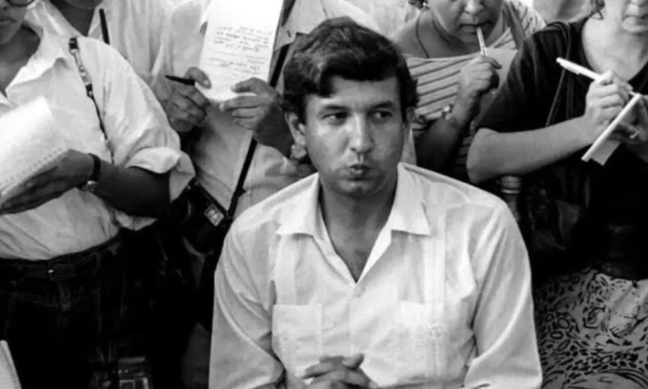  El presidente Andrés Manuel López Obrador de joven. 