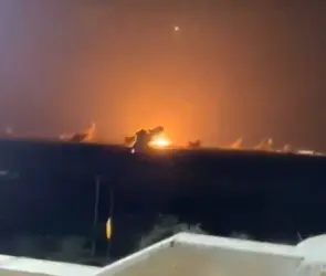Los impactantes videos del bombardeo de Irán a Israel