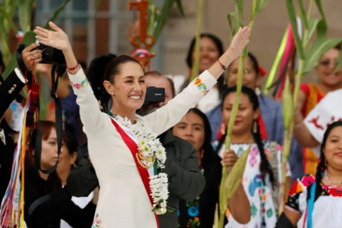Festejo de Claudia Sheinbaum en el Zócalo. Especial