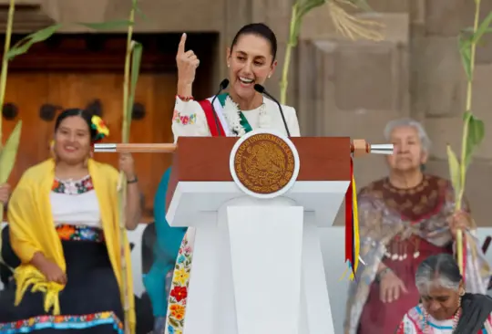 Así se vivió la ceremonia de entrega de bastón de mando de Claudia Sheinbaum.