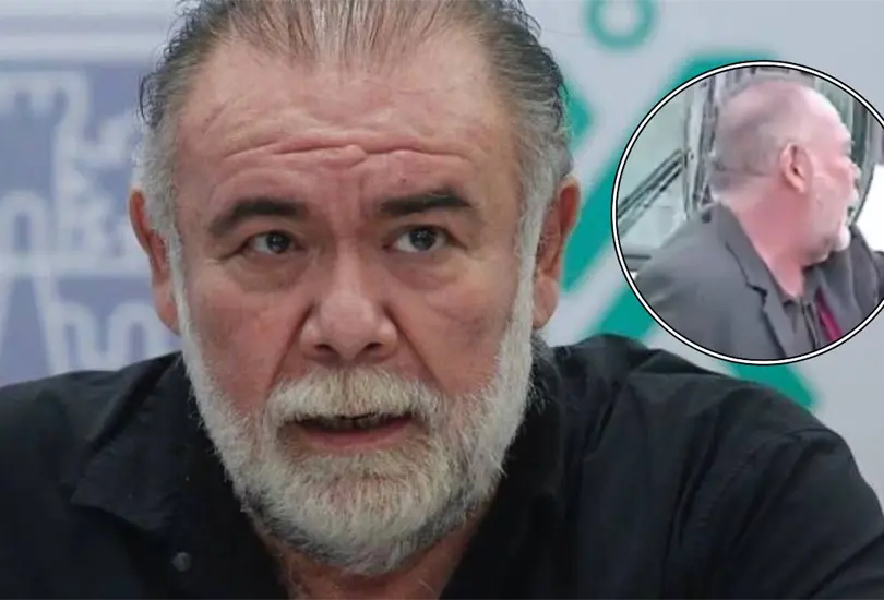 El actor explot&oacute; contra la persona que le reclam&oacute;