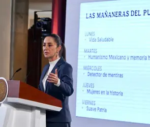 Soy hija del 68: Así fue la primera mañanera de Claudia Sheinbaum