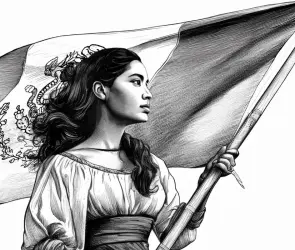 Critican a influencer por redise&ntilde;ar emblema del gobierno de Claudia Sheinbaum