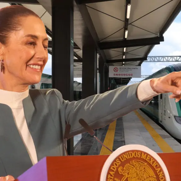 Sheinbaum celebra que Tren Maya ya cubre todos los estados previstos; reitera ampliación de rutas