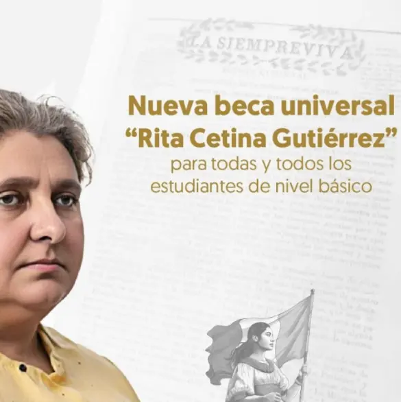 Beca Rita Cetina: ¿Quiénes serán los beneficiarios y de cuánto será el monto en 2025?